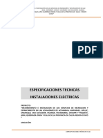 Especificaciones Generales Ii Electricas Rev1