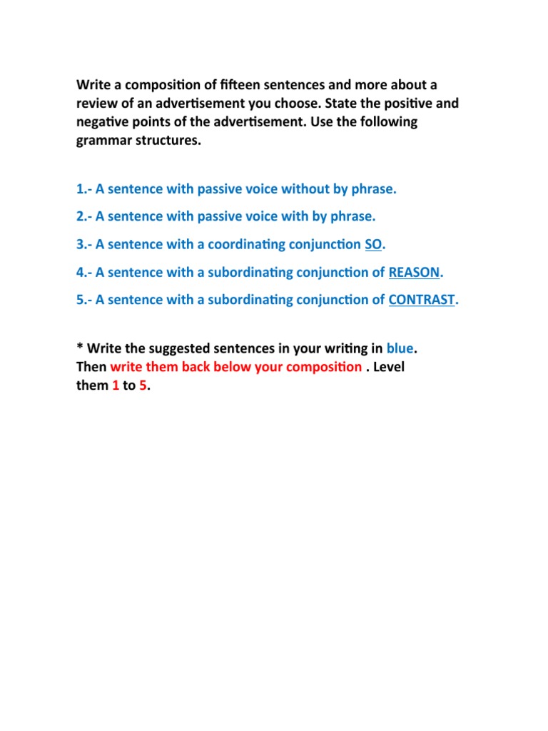 Writing 3 | PDF