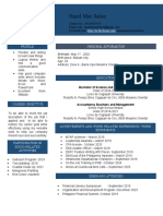 Curriculum Vitae SAMPLE