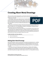 Creating Sheet Metal Drawings