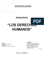 Monografia Los Derehos Huamnos Imprimir