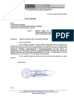 Oficio #3453-2021, Hojas de Pago A Participantes Correspondiente Al Mes de Noviembre (Del 20 Al 30) Aii #05-0043-Aii-15, Kimbiri