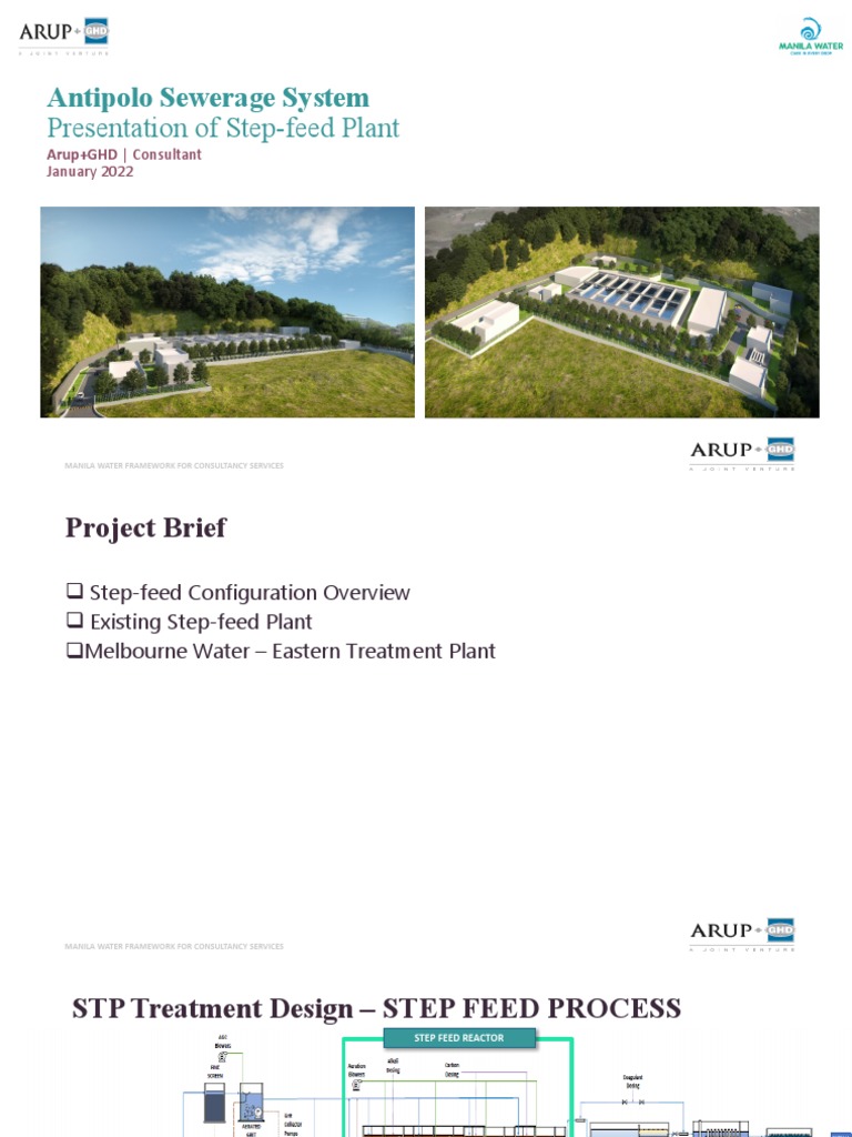 Antipolo Step-Feed Plant Overview | PDF