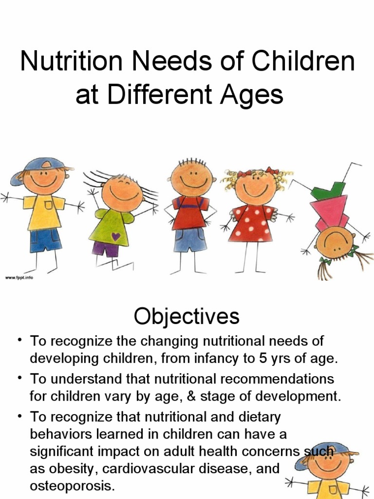 Nutrition Needs of Children at Different Ages | PDF | Breastfeeding | Milk