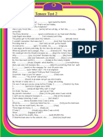 MIXED TENSES TEST 2