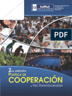 Politica de Cooperacion Internacional No Reembolsable Segunda Edicion