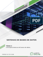 Base de Datos Unidad 1 y 2 2022