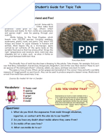 Mstudy Student's Guide For Topic Talk: Level: 6.2 Lesson No. 01: Mold: Friend and Foe!