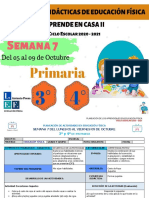 3°y 4° Primaria EF Semana 7 - LEF Antonio Preza