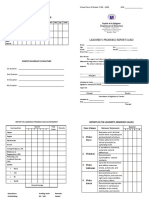 Report Card JHS