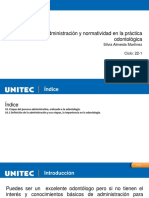 Bases administrativas para la práctica odontológica