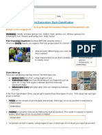 Student Exploration: Rock Classification