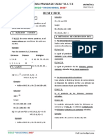 ARITMETICA MCM Y MCD (3° Y 4° AÑO DE SECUNDARIA) PRACTICA 03