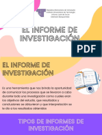 El Informe de Investigación