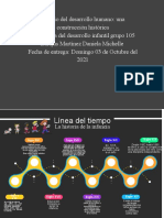 Linea Del Tiempo Desarrollo Infantil Barajas MTZ Daniela Michelle 105