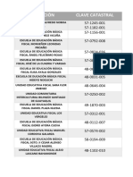 Lista Instituciones