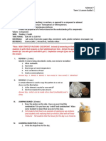 Lesson: Mixtures Objectives: Knowledge: Science 7 Term 1: Lesson Guide 5