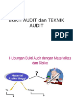 Bukti Audit Dan Teknik Audit