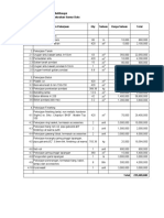 Rencana Anggaran Biaya Pembangunan Lapangan Multifungsi Cluster Fargesia RW 12