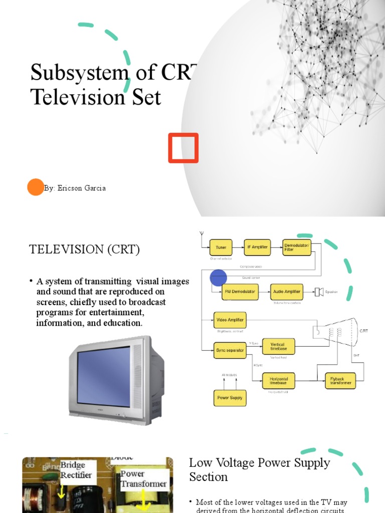 CRT TV Subsections | PDF | Rectifier | Electrical Engineering