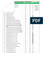 0521 Lista de Precios Distribuidor Hogar B