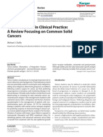 Tumor Markers in Clinical Practice: A Review Focusing On Common Solid Cancers