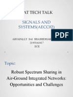 Robust Spectrum Sharing in Air-Ground Networks