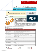 Secundaria: 1. Con El Nexo Que Lo Cuentes Será Entendido