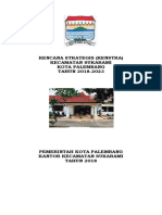 Rencana Strategis (Renstra) Kecamatan Sukarami Kota Palembang TAHUN 2018-2023