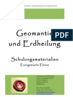 Martin Voltersen - Geomantie Und Erdheilung - Schulungsmaterialien Der Energetischen Ebene