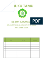 Buku Tamu SLB Bany Al Muttaqin