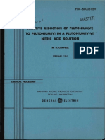 1961 - Selective Reduction To Pu4+