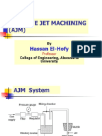 Abrasive Jet Machining (AJM) : Hassan El-Hofy