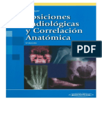 Bontrager Posiciones Radiológicas y Correlación Anatómica