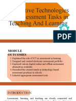 Innovative Technologies For Assessment Tasks in Teaching and