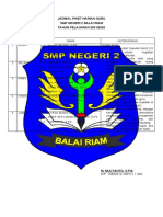 Jadwal Piket Harian Guru