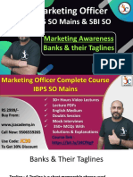 Marketing Officer: Ibps So Mains & Sbi So