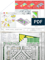 Primary school concept site plan