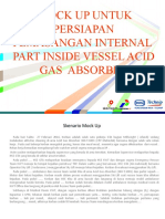 Persiapan Mock Up Vessel Acid Gas