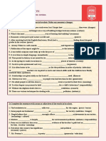 Word Formation:: Forming Adjectives From Nouns