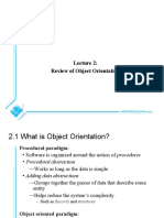Review of Object Orientation