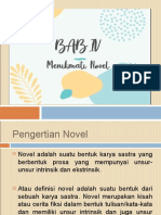 JENIS TEKS NOVEL