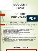 Module 1 Part 2 Course Orientation