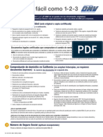 Tan Fácil Como 1-2 - 3: Comprobante de Identidad