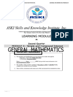 ASKI Skills and Knowledge Institute, Inc.: General Mathematics