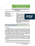 The Effect of Compensation on Satisfaction and Employee Performance at PT Telekomunikasi Indonesia