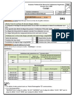 Corrigé Examen Tsi 2020-1