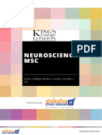 Neuroscience Neuroscience MSC MSC: King's College London, London, London - UK
