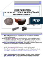 Wyroby Z Betonu Wykorzystywane W Urządzaniu Terenów Zieleni