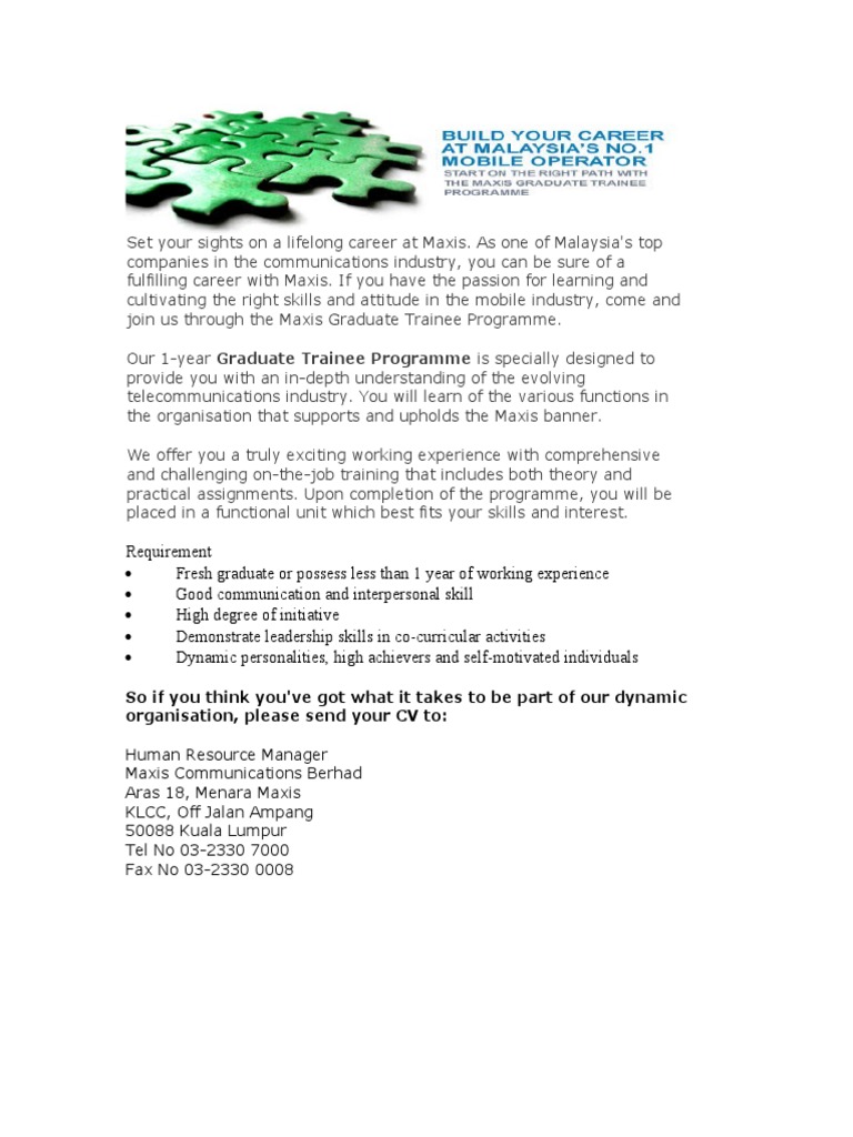 Job Advertisement | PDF